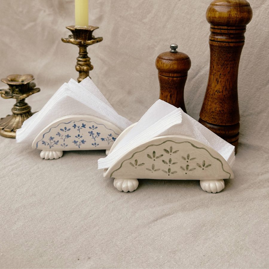 Servilletero Patitas - Verde - Imagen 2