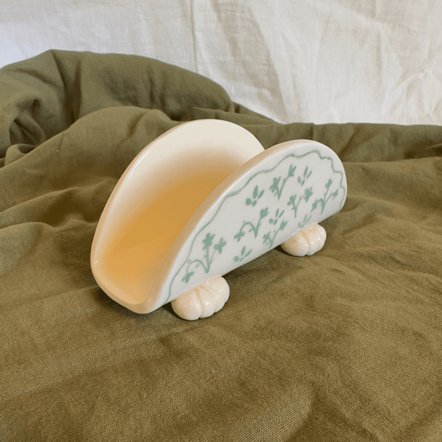 Servilletero Patitas - Verde - Imagen 4