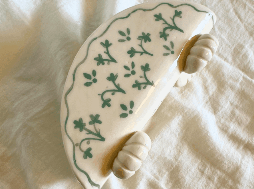 Servilletero Patitas - Verde